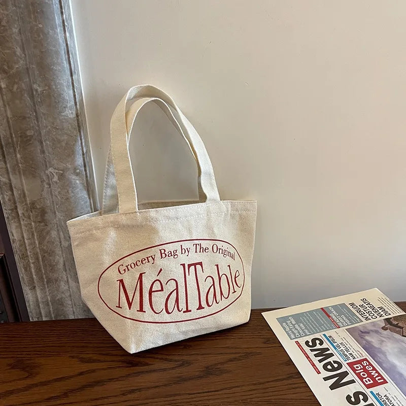 Mini Canvas Tote  Cute Tote Bag  Shopping Bag  Fashion Accessory  Stylish Bag  Casual Tote  Durable Canvas  Everyday Bag  Trendy Tote  Functional Ba