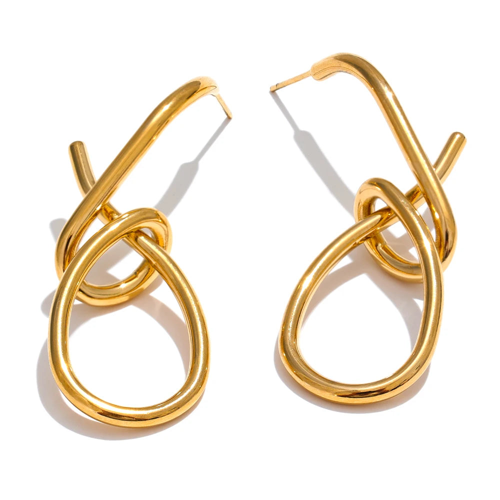 Drop knot Earrings