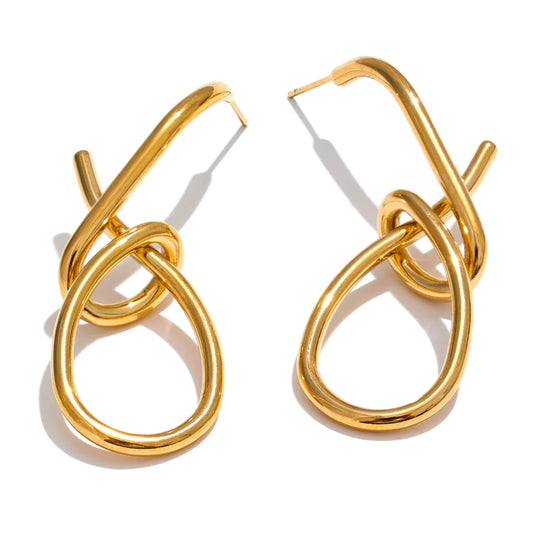 Drop knot Earrings